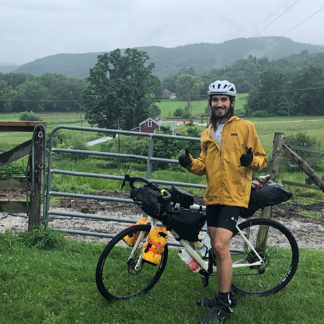 Chalen bikepacking in Vermont's Green Mountains